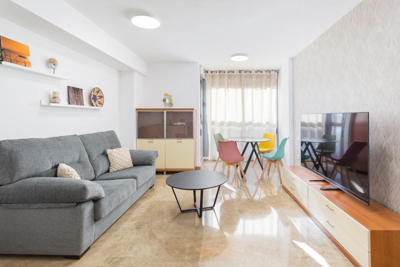 Ferienwohnung Piso Familiar Cerca Del Centro, Ac Y Wifi Gratis Valencia Exterior foto