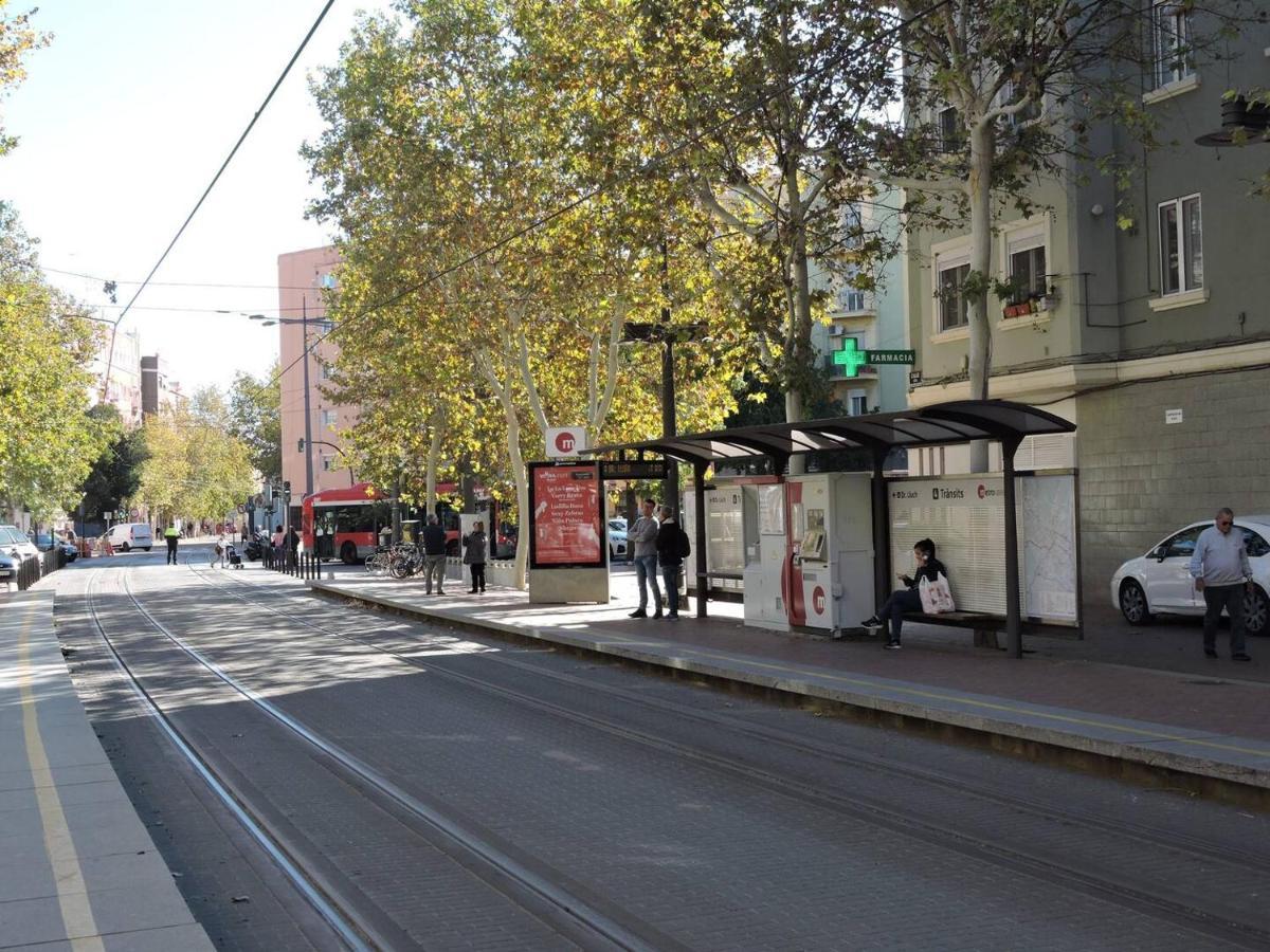 Ferienwohnung Piso Familiar Cerca Del Centro, Ac Y Wifi Gratis Valencia Exterior foto